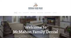 Desktop Screenshot of mcmahonfamilydental.com