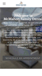 Mobile Screenshot of mcmahonfamilydental.com